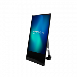 Chevalet numérique extérieur simple face