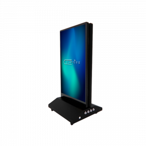 Chevalet numérique extérieur double face