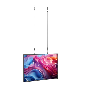 Suspension par câbles pour écran simple et double